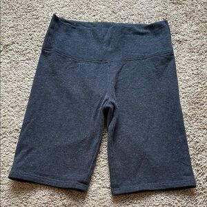 Aritzia TNA Dark Grey Biker 9” Shorts